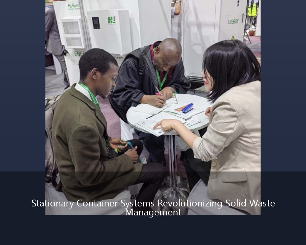 Stationary Container Systems Revolutionizing Solid Waste Management